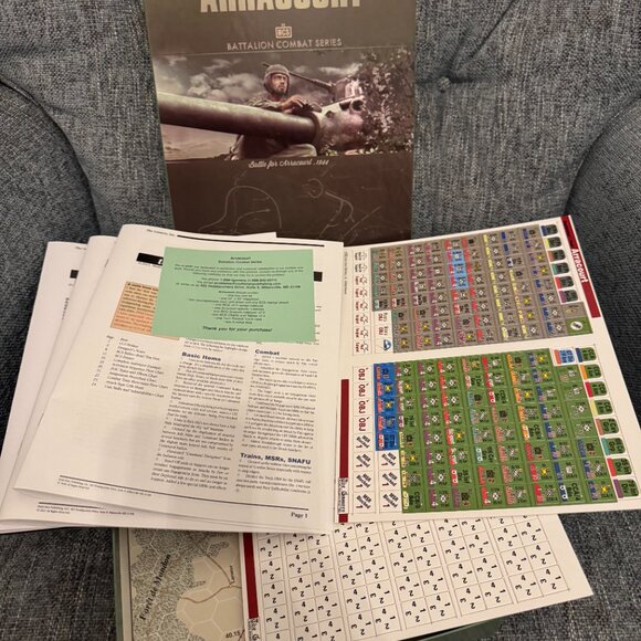 Arracourt (opened never played) Multi-Man Publishing - Picture 7 of 11